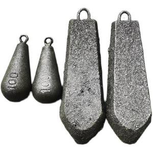 Teardrop-Shaped Nose Sea Rod Iron Sinker Sea Fishing Freshwater Fishing Fishing Sinker Weight Replacement Lead Sinker