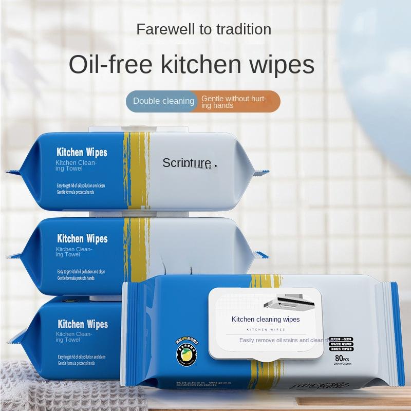 🔥Kitchen Degreasing Wipes [3XL]✨ Instant Grease Removal | Untuk Kompor, Peralatan Makan & Hood | Bersih Kotoran 3 Saat | Free Shipping + 50% OFF! 1