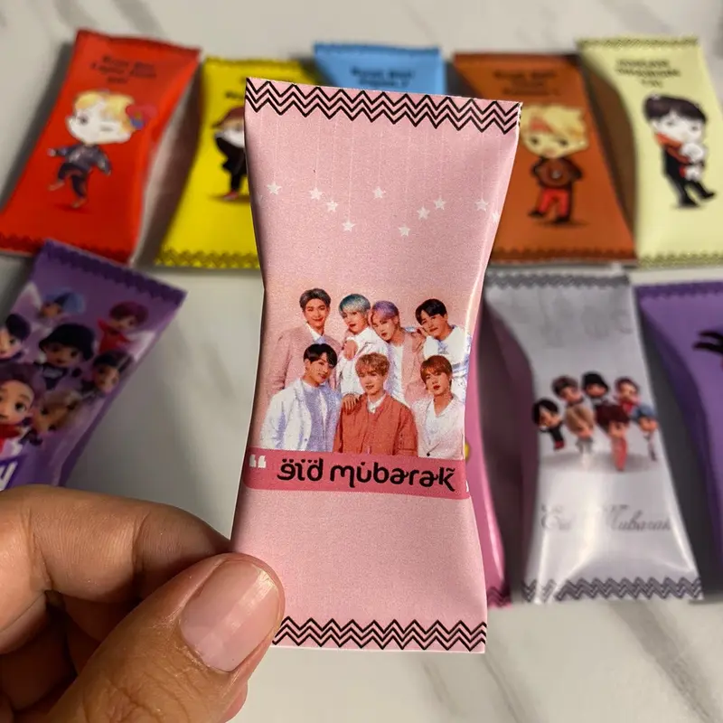Amplop Permen BTS 50 lembar amplop lebaran unik 2