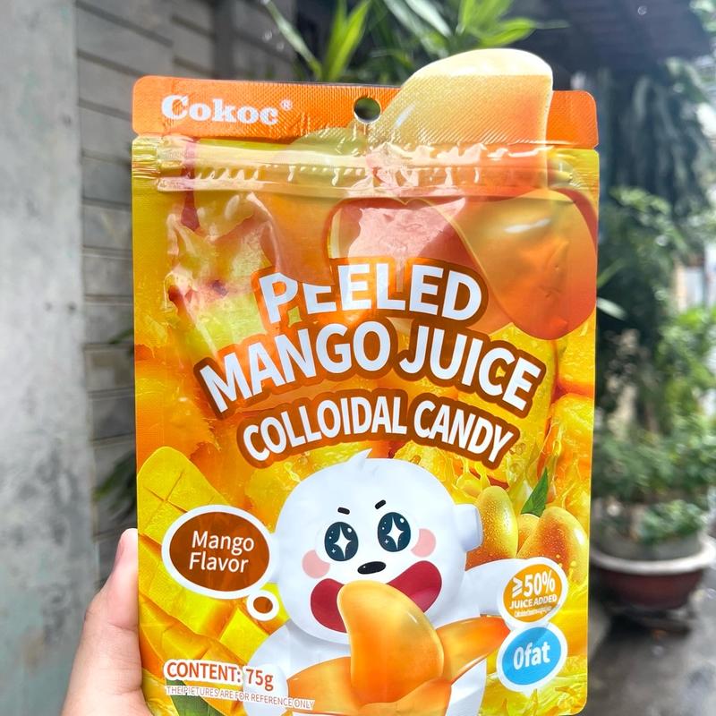 ￼Kẹo Dẻo Trái Cây Lột Vỏ 3D BoBo Cokoc 75G 1
