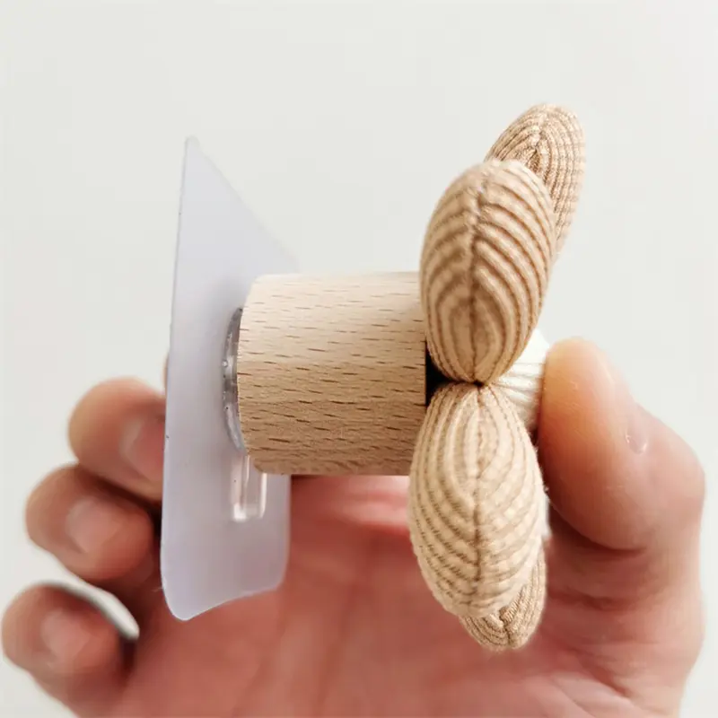 Giá Treo Tường Đựng Đồ Bằng Gỗ, Thiết Kế Hình Hoa Móc, Trang Trí, Miếng Dán Trang Trí, Phong Cách INS thùng  nhựa  có  nắp  đậy 2