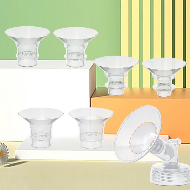 Product Introduction of Flange Inserts 13-24mm Breast Pump Adapter Replacement Accessory For Breast Pump 24