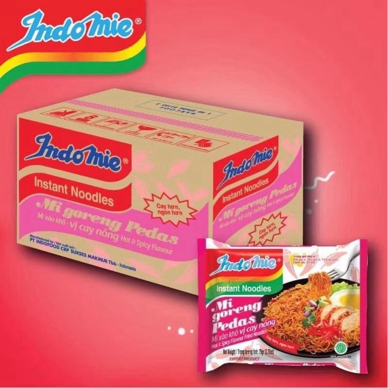 SỈ THÙNG 40 GÓI MÌ TRỘN INDOMIE CHÍNH HÃNG ĐỦ 5 VỊ Date Mới