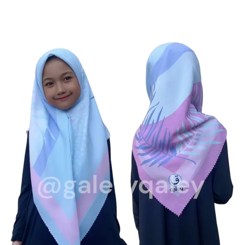 VOAL PRINTING INSTANT ALL MOTIF PART III / HIJAB INSTAN ANAK / KERUDUNG ANAK Muslim 5