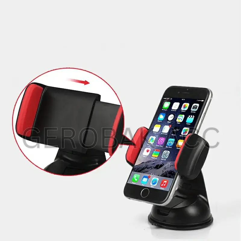 CAR HOLDER DASHBOARD CZ-63429 HOLDER HP MOBIL STAND PHONE HOLDER DASHBOARD UNIVERSAL / HOLDER HP TEMPEL KACA MOBIL GEROBAK ACC 1