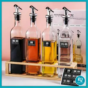 RD Tutup Botol Multifungsi Wine Kecap Madu Sirup Minyak Wine Spirit Liquor Bahan Rubber & Stainless Steel Flow Bottle Pourer