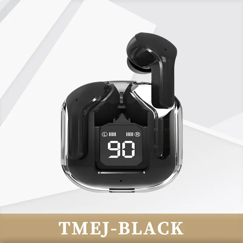 Tai nghe Bluetooth TMEJ,  Thiết kế nhỏ gọn thông minh, Kết nối cực nhanh - Có hỗ trợ báo dung lượng pin 6