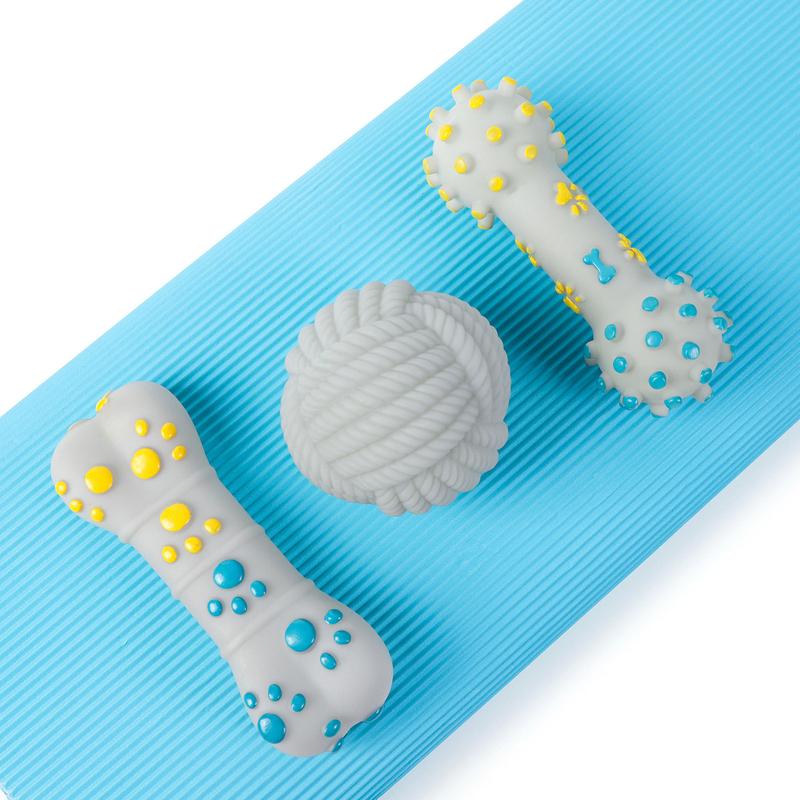 Product Introduction of [Thú Cưng] Đồ Chơi Mài Cho Chó, Còi Bên Trong Chống Cắn, Chống Mài Mòn, Giảm Chán, Không Mùi, Làm Sạch Răng, Mềm Mại, Hình Xương Hoạt Hình, Đồ Chơi Cao Su Cắn, Đồ Dùng Cho Thú Cưng 0