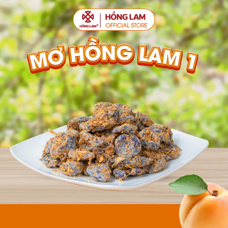 Ô Mai (Xí Muội) Mơ Hồng Lam 1 Không hạt Vị Chua Mặn Ngọt Gừng Hộp, gói (200g, 300g, 500g) Ăn Vặt Food