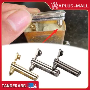Slim Size Alloy Fuel Oil Saving Pad Metal Base Sealing Gasket Untuk Zippo Narrow Lighter Liner Tank Anti-Leak Accessory