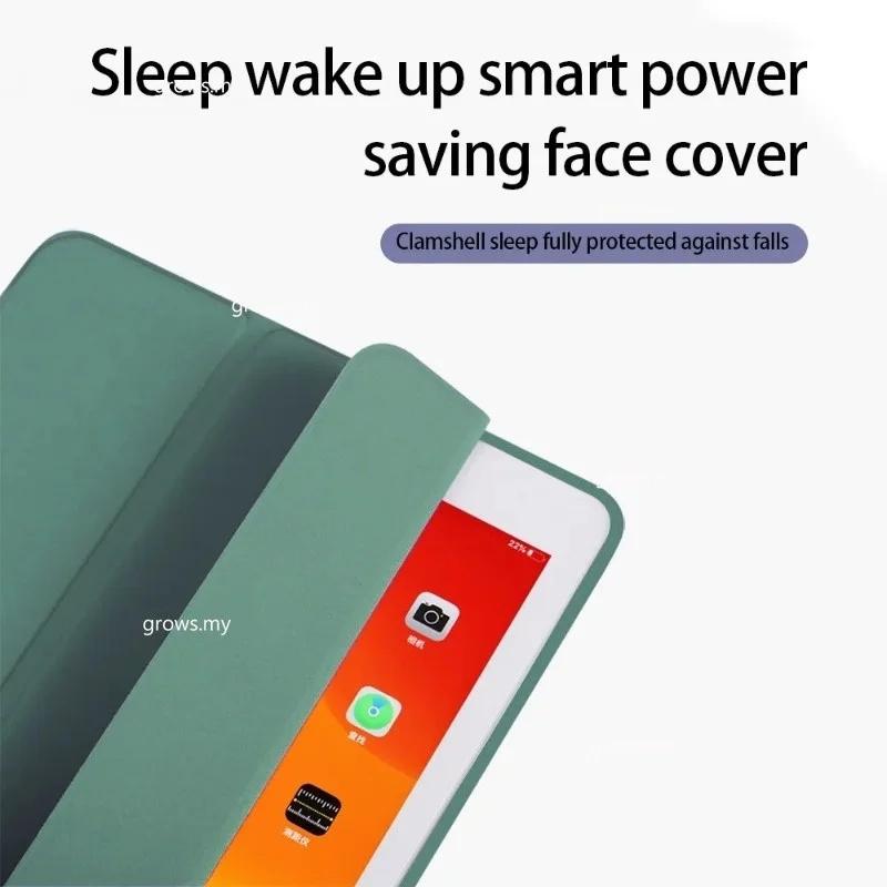 For Lenovo Xiaoxin Pad 2024 11'' Case TB-331FC TB-330FU Folding Stand Mag-netic Soft leather tablet case for Lenovo Tab M11 2024 11 inch Case 1