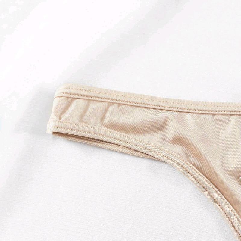 Quần Lót Nữ Lọt Khe Gợi cảm Chất Thun Lạnh Trơn Co Giãn Tốt Cotton Trơn Women quần  lót ghe giữa birkin  loc quần  lót che tên có hạt 9