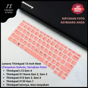 Keyboard Protector Untuk Thinkpad L13 X13 Yoga X1 Nano Gen 3 4 Keatas Cover Kompabilitas Untuk Lenovo Thinkpad