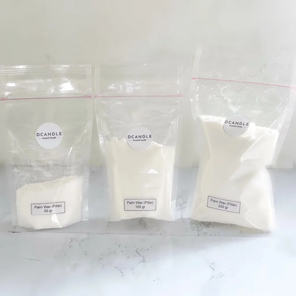 Bahan Lilin Aroma Terapi - Palm Wax - Vegatable wax - Type SM2000 Pillar & SM 6742 Container Candle