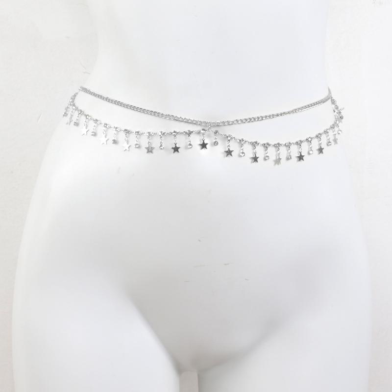 Product Introduction of Dây Chuyền Thắt Lưng Mặt Dây Chuyền XINGX, Thời Trang Cá Tính, Thủ Công, Phong Cách Châu Âu Và Mỹ Đồ Trang Trí Thắt Lưng, Bikini Đi Biển Gợi Cảm, Tua Rua Nhiều Lớp, Bán Chạy 6