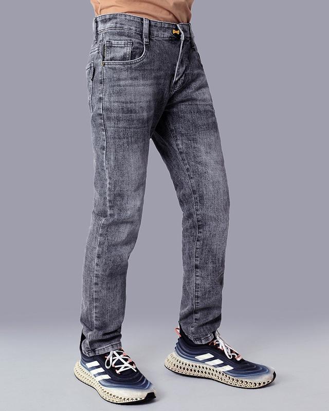 Quần Jean Nam Cao Cấp XÁM VỪA CÀO HC 17 Menswear Pants Có Túi Lưng Cao