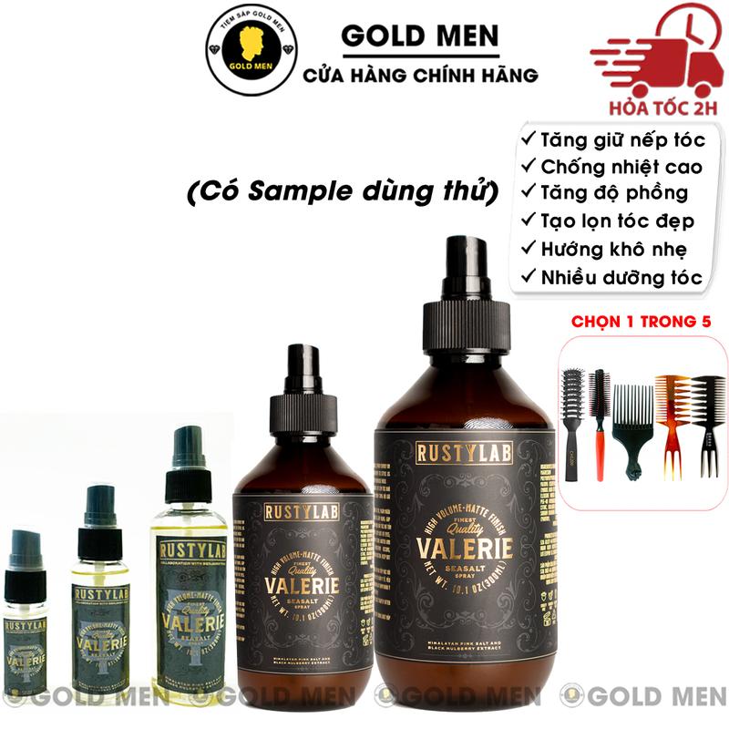 Xịt dưỡng tạo kiểu Rusty Lab Valerie - Phồng tóc - Tăng giữ nếp