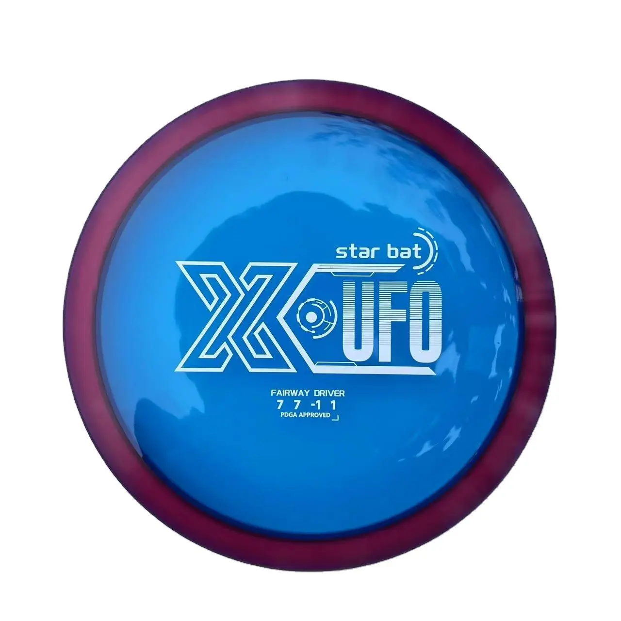 Round Frisbeet, 1 Count Flying Disc, Disc Golf, Durable Frisbeet, Outdoor Sports Recreation Equipment