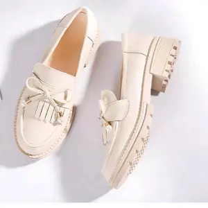 Sepatu Docmart Wanita Kasual Silvy Terbaru Fashion Ottd Remaja Kekinian Flat Shoes Oxford Slip On Hak Datar Bisa Cod Musim Panas Hitam