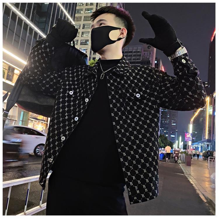 Product Introduction of Spring and Autumn Turn-down Collar Jacket for Men, Stylish Men's Casual High-end Trendy Brand Coat, 2024 New Spring Jacket Slipper 22