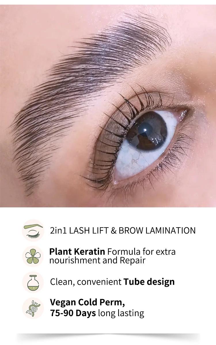 Product Introduction of Eyelash and Eyebrow Perming Set Used for Curling Eyelashes and Shaping Eyebrows Eyelash Makeup Tools 10