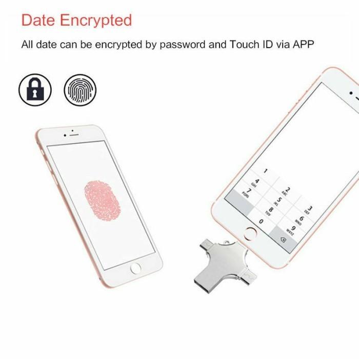 FLASHDISK USB OTG ANDROID IPHONE 2tb FLASH DISK OTG TYPE C IOS 4in1 - 32gb real 2