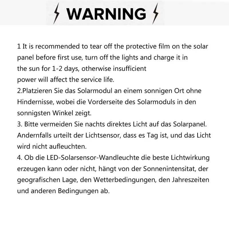 Solar Powered Outdoor Wall Light, 270LED Waterproof Solar Light with 3 Lighting Modes, Outdoor Garden Light with Move Sensor, Outdoor Lighting for Garden Patio Yard 2