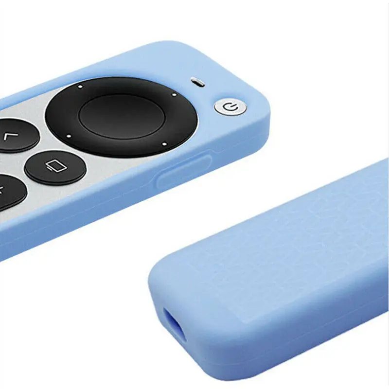 Protector Remote Control Skin Protective Case Silicone Cover For Apple TV Siri 4