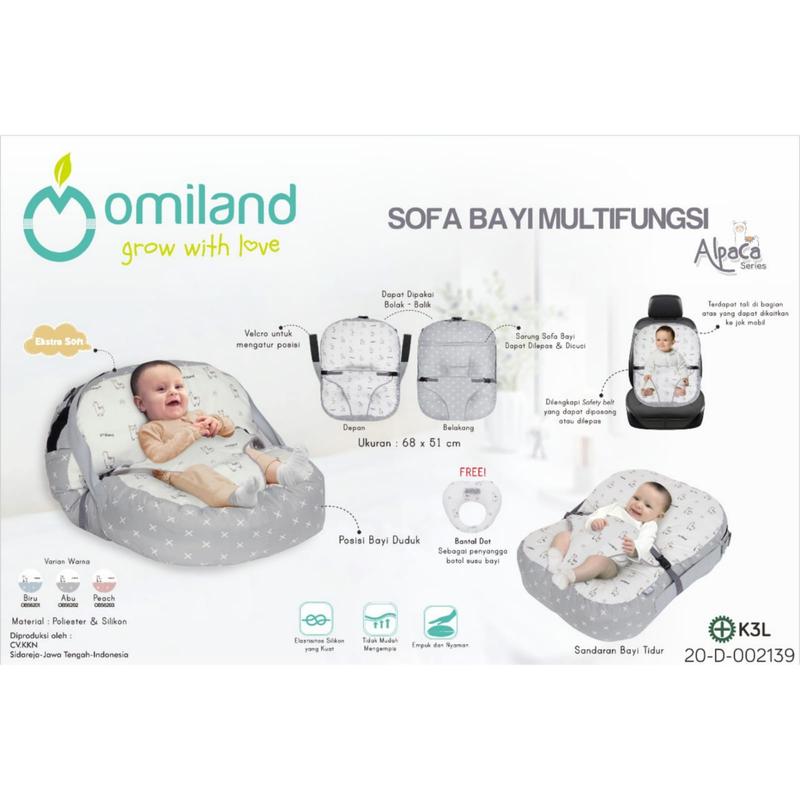 MOMS_Omiland Sofa Bayi //Omiland Sofa Bayi Multi Fungsi Alpaca Series 3