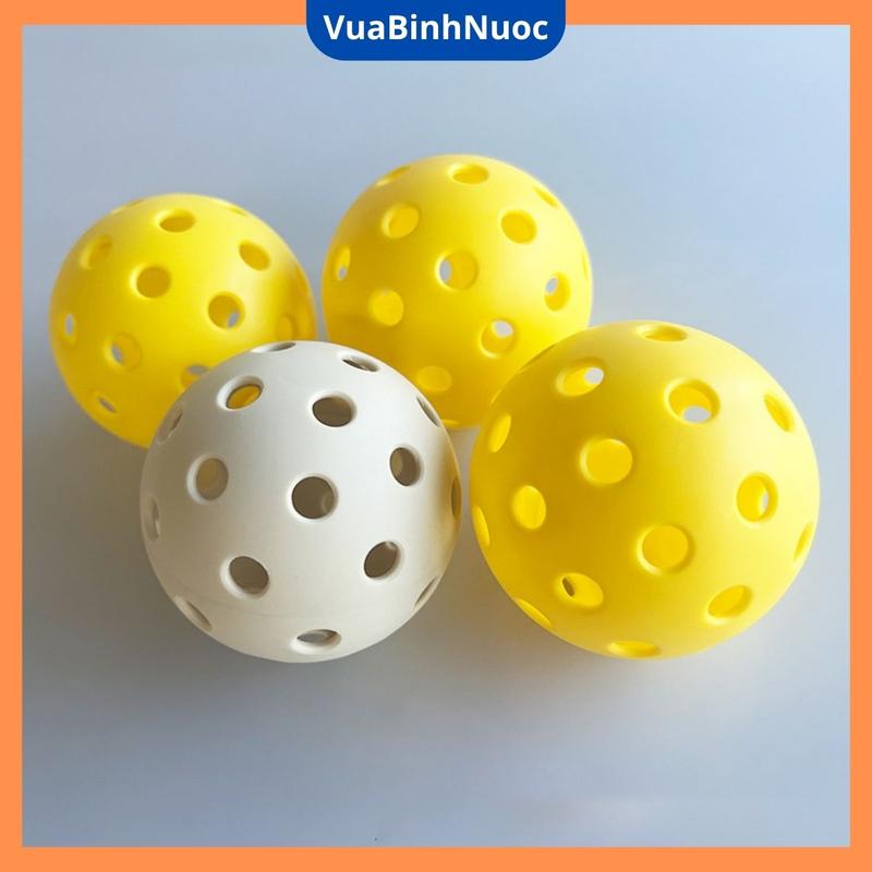 Bóng Pickleball loại 26 lỗ và 40 lỗ, nhựa bền đẹp , độ bền cao , nảy ổn định - vuabinhnuoc 0