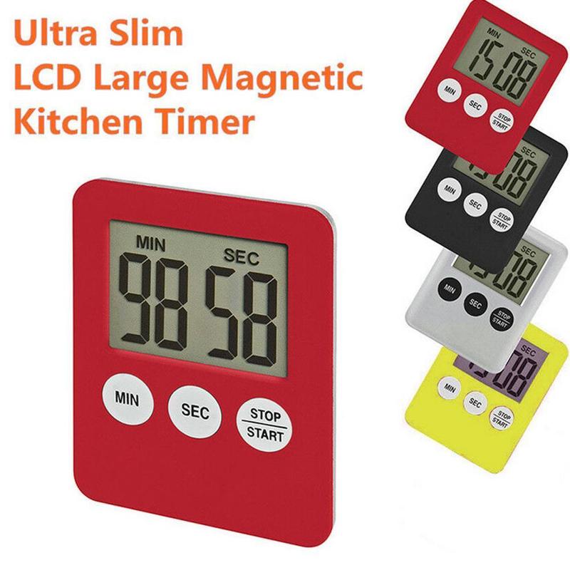 Product Introduction of Kitchen Timer Cooking Baking Digital Electronic Count-down Oven Timer Loud Up Alarm T9P0 O5A6 30