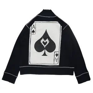 NVSR Sweater Turtleneck Unfinish Spade