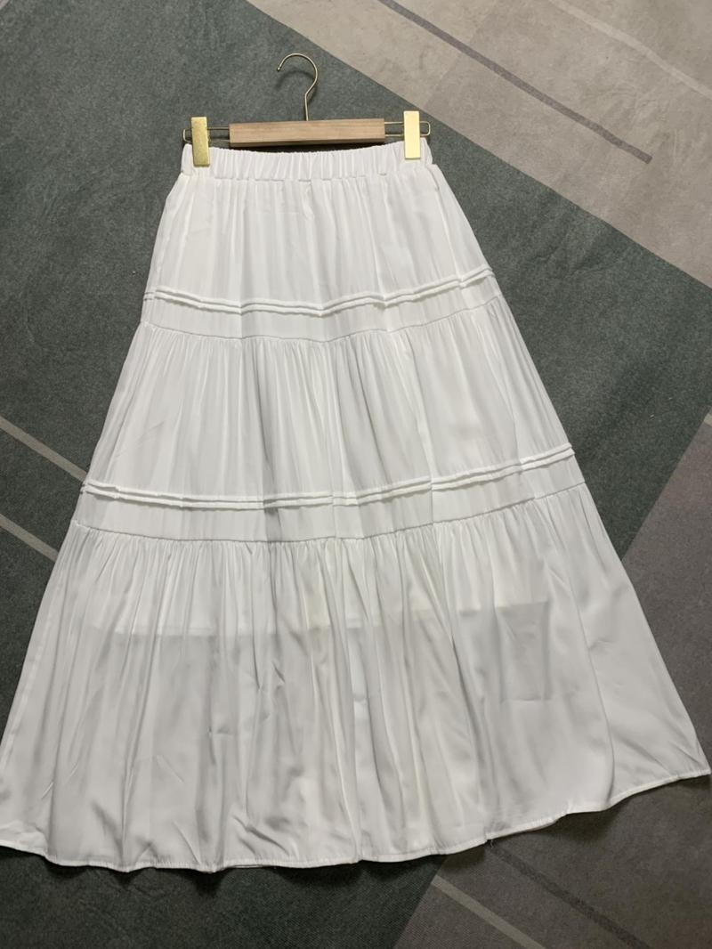 Product Introduction of Women's Solid Color Skirt, Casual Fashion A Line Skirt for Daily Wear, Ladies Bottoms for All Seasons 6