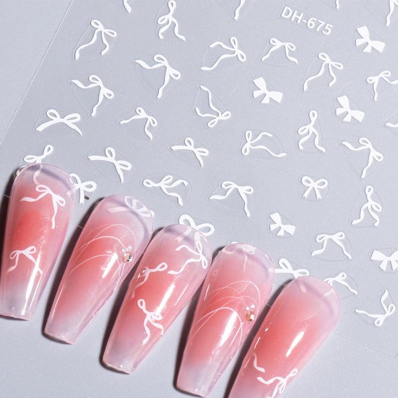 Product Introduction of 3D Butterfly Series Nail Stickers Adhesive Nail Sticker Accessories 1pcs 22
