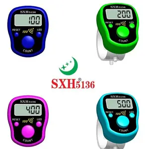 1051 Seluruh 100 besar penghitung suara, dengan penghitung cahaya malam, pengukur LED, ratusan jari bantingan