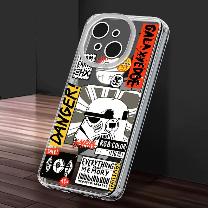 Casing Trand - Casing Hp Ready Untuk Tecno Spark Go 1 Spark 30c 4G Softcase Clear Case Handphone Gambar Astronot - AST32 6