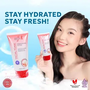 VIVA RED-A FACIAL FOAM FOR NORMAL OILY ACNE SKIN 40GR-80GR