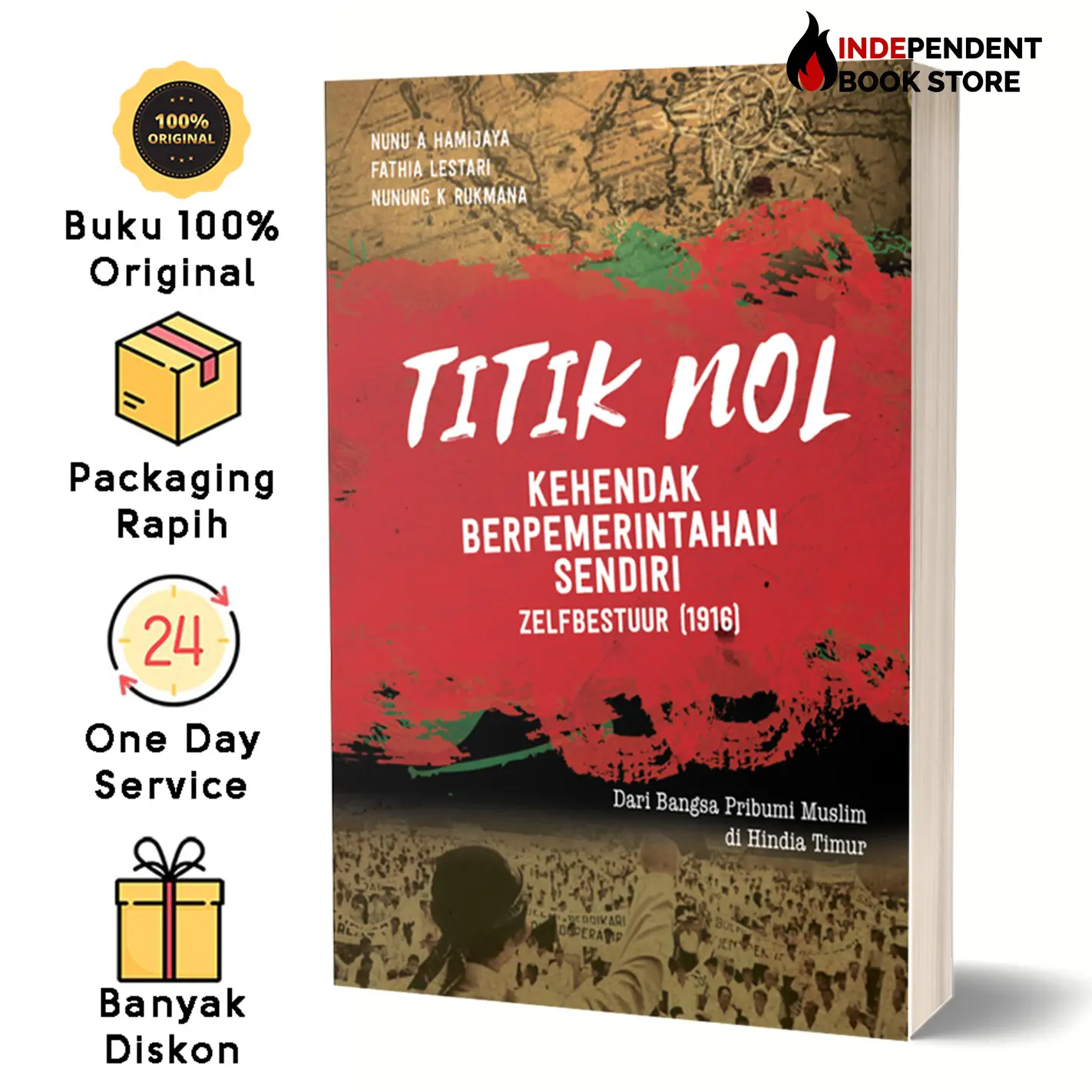 Titik Nol Kehedak Berpemerintahan Sendiri Zelfbestuur (1916)