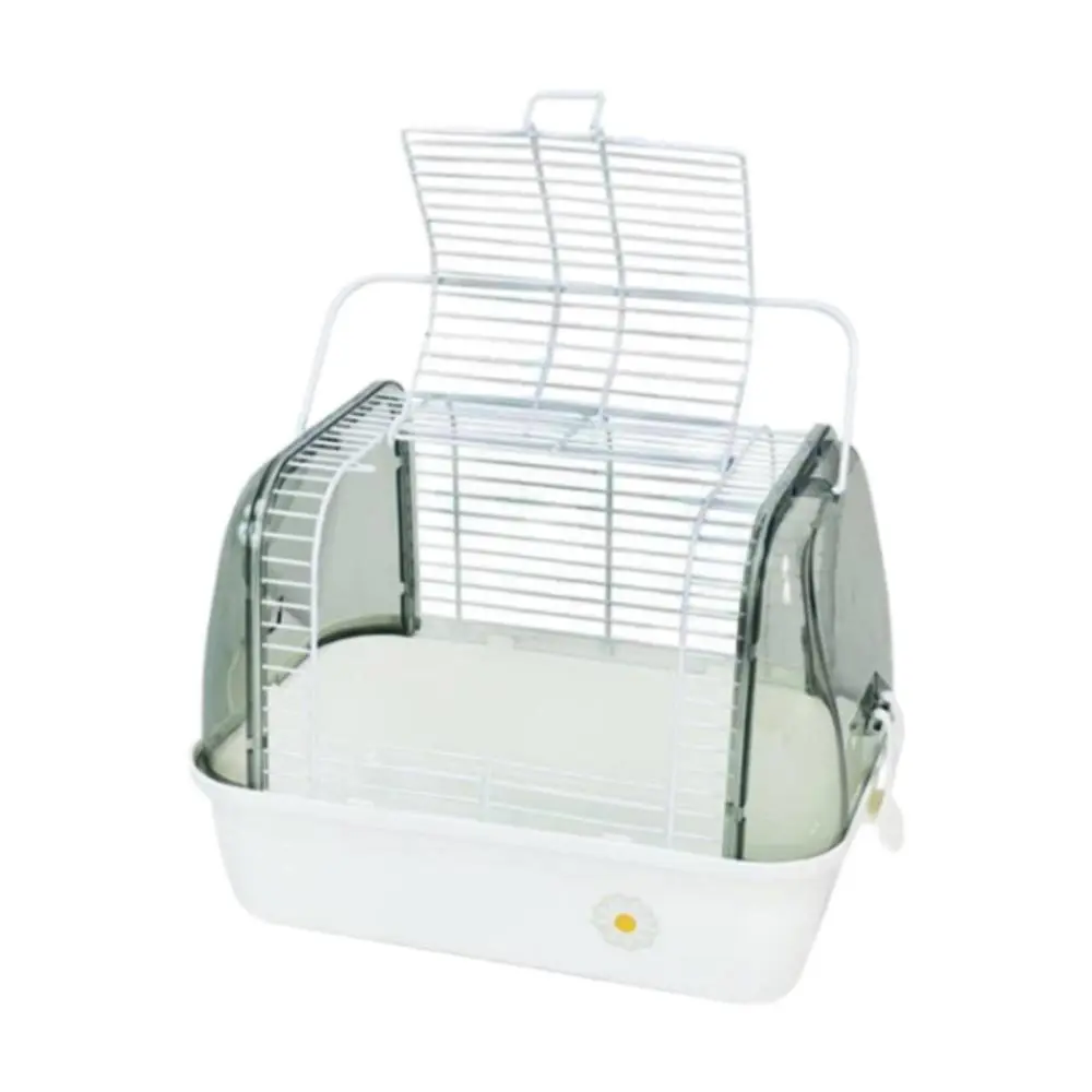 Hamster Cage Ventilation Bird Cage Breathable Portable Habitat Small Pet Carry Cage for Small Animals Gerbils Mice Rats Hedgehog