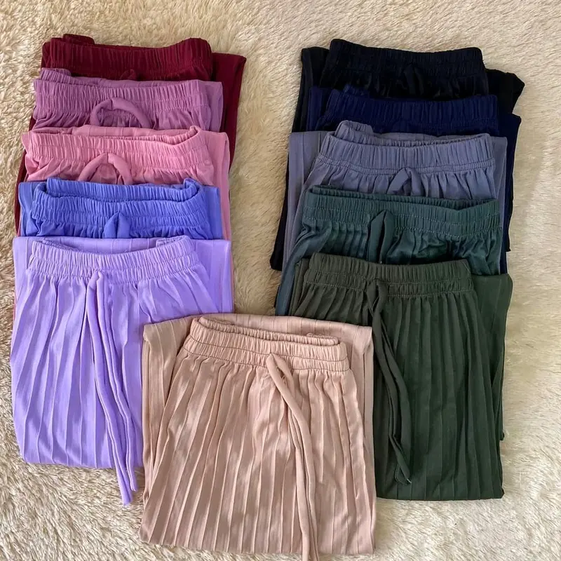 PAKET 4 PCS ROK PLISKET ANAK USIA 6-10 TAHUN Fashion 2