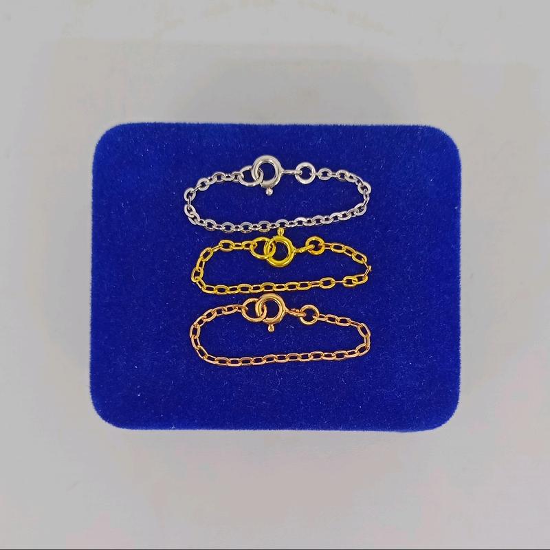 rantai extension - rantai penyambung kalung & gelang - perhiasan fashion 6