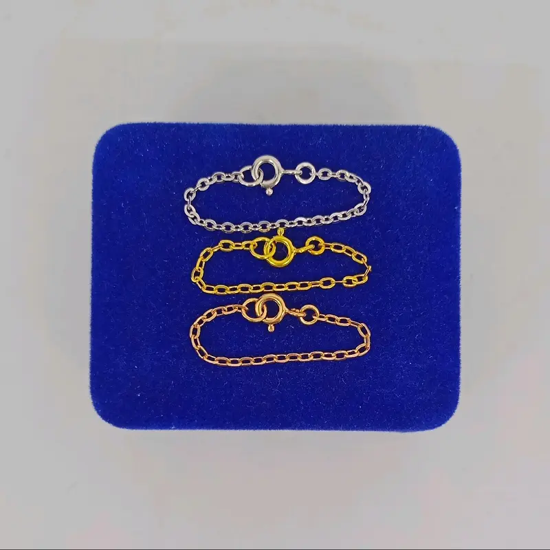 rantai extension - rantai penyambung kalung & gelang - perhiasan fashion 6