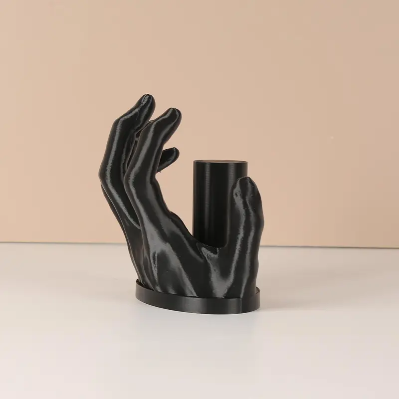 3D Printing Hand Shaped Design Decorative Ornament Supplies, 1 Count Toilet Paper Holder, Desktop Placement, Bedroom, Office Ornament Creativity 7