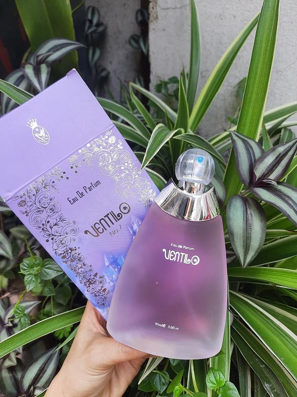 Nước hoa nữ Ventilo Lady Parfum tím hương hoa ngọt nhẹ dịu 90ml lưu hương tốt Xịt Thơm