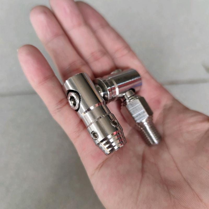 chân kính salaya xoay 360 gắn cho các dòng xe Phụ Kiện Inox Phụ Tùng 1