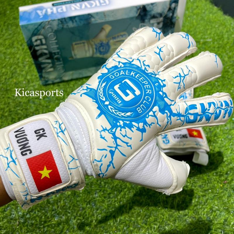 [TẶNG TÚI QUÀ GKVN] GĂNG TAY THỦ MÔN GKVN PHÁ CONTACT4MM, IN TÊN THEO YÊU CẦU, FREESHIP, DÍNH BÓNG, ĐỘ BỀN CAO CÓ KHUNG XƯƠNG BẢO VỆ TAY 4 NGÓN Bao Tay Chống Trơn Trượt Thun