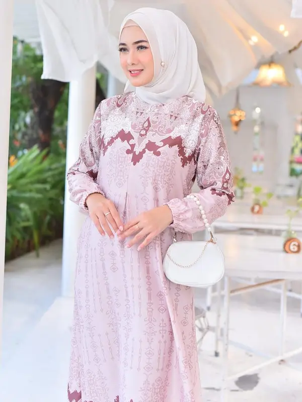 [ ARVIST ] - Gamis SILK Sultan Premium Muslim Wanita #ARV1960 4