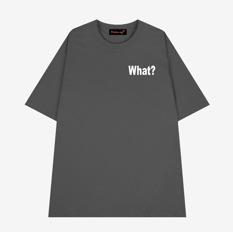Áo thun nam nữ cổ tròn tay lỡ form rộng Neko.sg HT91 - Cotton 35%, 60% Polyester, 5% Spandex - Top, Women Menswear 9
