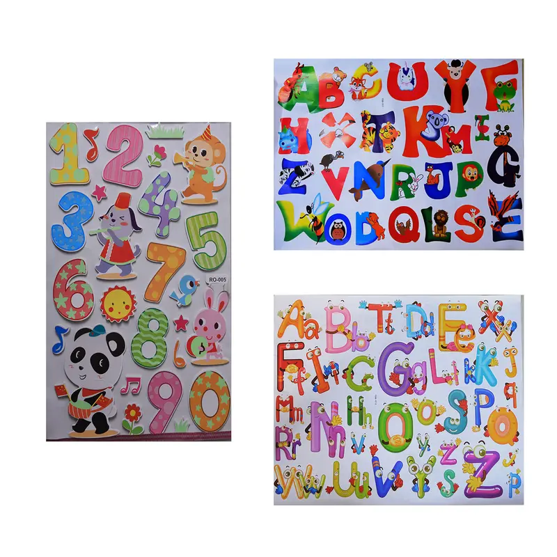 RonacoShop Wallpaper Stiker Dinding Motif Dan Karakter Premium Quality - RANDOM KARAKTER 0