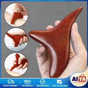 Alat Pijat Segitiga Kayu / Alat Pijet Kayu / Alat Pijat Kerokan / Alat Pijat Kaki Tangan Refleksi Urut Kerokan Badan Masuk Angin Totok Manual